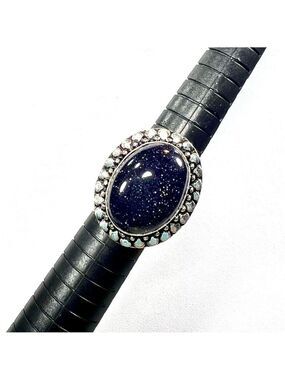 Blue Sunstone Ring size 7